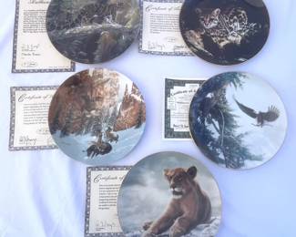 155 NatureThemedCollectiblePlatesfromVariousMakers