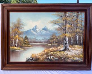 169 OilPaintingonCanvasofFallAspenTrees