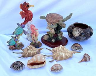 135 BeachDecorLotwithNaturalShells