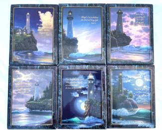 66 BradfordExchangeSentinelsoftheSeaPaintedCollectiblePlates