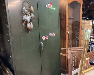 METAL CABINET w HARDWARE