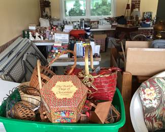 ASSORTED BASKETS, CHRISTMAS