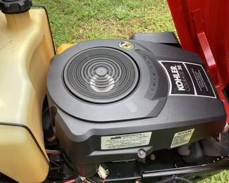 TROY BILT SUPER BRONCO MOWER, 46'', KOHLER 20HP ENGINE WITH BAGGER