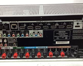 DENON AVR-S930H INTEGRATED NETWORK AV RECEIVER 7.2 CHANNEL, 4K ULTRA HD, GOOD WORKING CONDITION