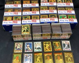 ASSORTED 90s BASEBALL CARDS, RYNE SANDBERG, KIRBY PUCKETT, PAUL MOLITOR, GEORGE BRETT, KEVIN BROWN