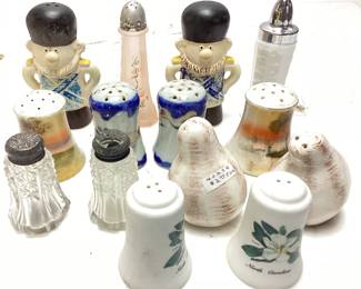  ASSORTED SALT & PEPPER SHAKERS