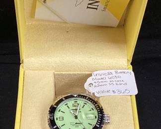 INVICTA PRO DIVER 6030 AUTOMATIC WATCH, 200M WATER RESISTANT