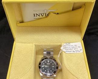 INVICTA PRO DIVER MASTER OF THE OCEAN 4605 AUTOMATIC WATCH, 200M WATER RESISTANT, WITH BOX