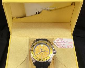 INVICTA PRO DIVER 6058 AUTOMATIC WATCH, 100M WATER RESISTANT, WITH BOX