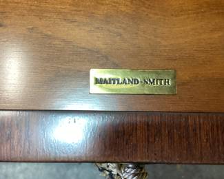 MAITLAND-SMITH MAHOGANY JEWELRY CHEST NO SHIPPING PICKUP ONLY