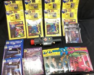 ASSORTED COLLECTIBLES, 1984 GHOSTBUSTERS GOST ZAPPER, STAR TREK, DICK TRACY