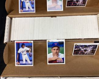 3 FULLS SETS OF 1992 UPPER DECK BASEBALL CARDS, PEDRO MARTINEZ ROOKIE, NOLAN RYAN, KEN GRIFFEY JR