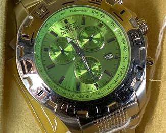 INVICTA SPECIALTY PYTHON 6416 CHRONOGRAPH QUARTZ WATCH, 100M WATER RESISTANT, WITH BOX