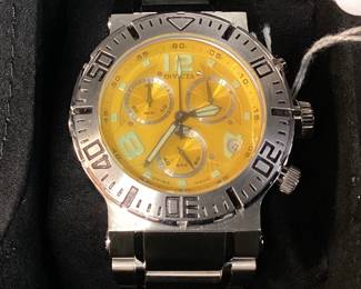 INVICTA RESERVE OCEAN REEF 6149 QUARTZ WATCH, 200M WATER RESISTANT, WITH BOX
