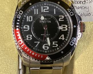 INVICTA ABYSS SPORT 6008 QUARTZ WATCH, 100M WATER RESISTANT, WITH CASE