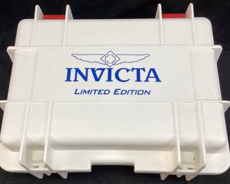 INVICTA 8 GRAND DIVER SERIES WATCHES & CASE, MODELS: 3049, 3046, 10640, 13858, 16857, 3048, 16034, 6355 300M WATER RESISTANT, BATTERY OPERATED