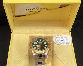  INVICTA PRO DIVER OCEAN TEAM 5625 QUARTZ WATCH, YELLOW ADRENALINE, 200M WATER RESISTANT, WITH BOX