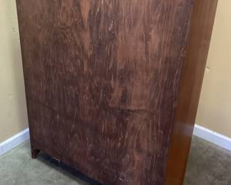 MISSION STYLE DOUBLE DOOR CABINET w KEY NO SHIPPING PICKUP ONLY