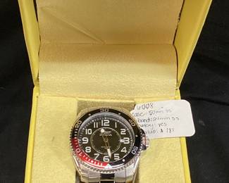 INVICTA ABYSS SPORT 6008 QUARTZ WATCH, 100M WATER RESISTANT, WITH CASE
