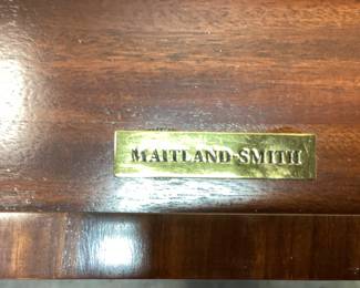 MAITLAND SMITH GEORGE III STYLE TIERED MAHOGANY CHEST OF DRAWERS NO SHIPPING PICKUP ONLY
