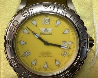 INVICTA PRO DIVER OCEAN GHOST 3036 AUTOMATIC WATCH 200M WATER RESISTANT, WITH BOX
