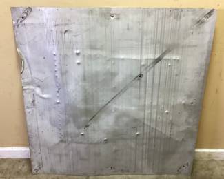 VTG. MCCLEAN TRUCKING METAL SIGN, 38in