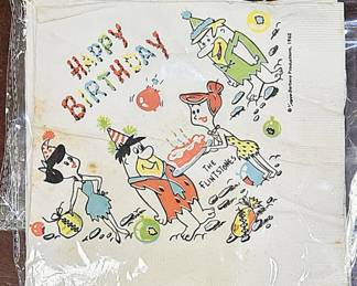 Vintage Flintstones Napkins