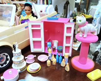Vintage Barbie Kitchen