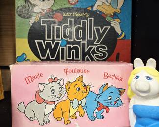 Vintage Disney Game, Aristocats Soap by Avon, Miss Piggy