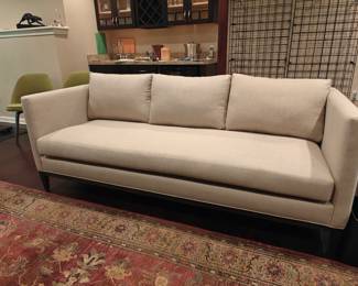 107 Beige One Cushion Modern Sofa 84x31x36
