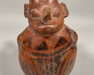 Peruvian Stirrup Spout Vessel 