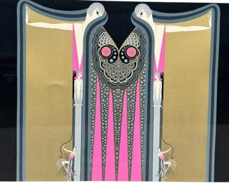 Erte (American/Russian, 1892 - 1990) Twin Sisters 