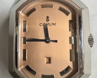 Corum Rue De La Paix Stainless Steel Swiss Watch 