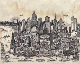 E. Rouble For World Cities LTD, New York Gateway To America, 1977 