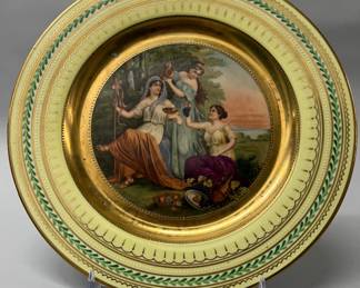 Royal Vienna Cabinet Plate, The Bachantes 
