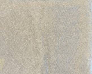 Designer Cream Silk Dupioni With Subtle Sparkle Fabric (1.28 Yards) 