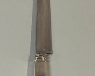 Tiffany & Company Hampton Sterling Silver Hollowware Handle Carving Knife 