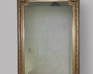 Classical Style Carved And Gilt Wood Mirror 