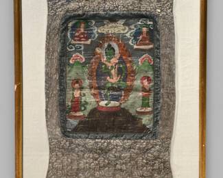 Tibetan Buddhist Thangka 