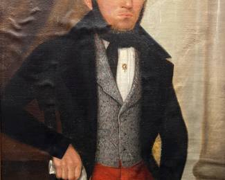 French School, Portrait Of A Gentleman, 19th Century