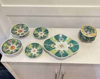 Assorted bok choy hand painted decor