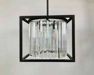 Hinkley Giada Crystal Pendant (2 Available, Home staging use only). $250 each ($550 new).