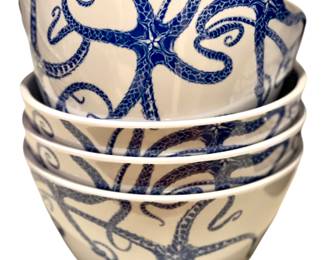 Large selection of brand new melamine tabletop items by Caskata and Williams Sonoma.