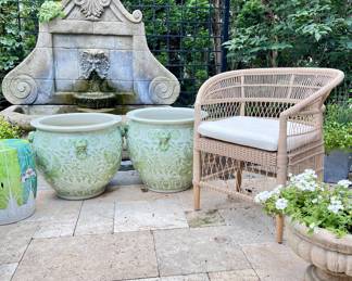 Restoration Hardware Outdoor chairs, selling as a pair only. Brand new.