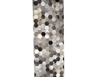Safavieh cowhide patchwork runner