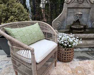 Restoration Hardware outdoor dining or lounge chairs