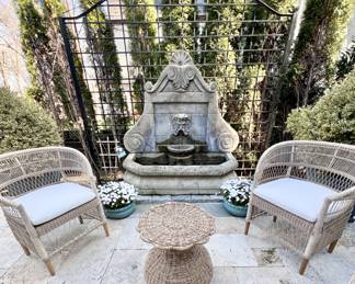 Restoration Hardware Outdoor chairs, selling as a pair only. Brand new.