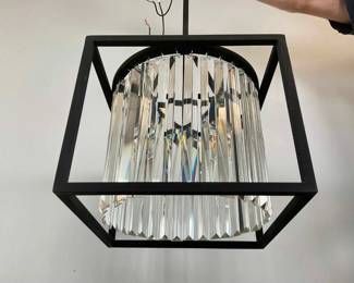 Hinkley Giada Crystal Pendant (2 Available, Home staging use only). $250 each ($550 new).