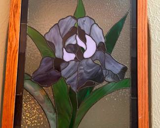 Stain glass panel