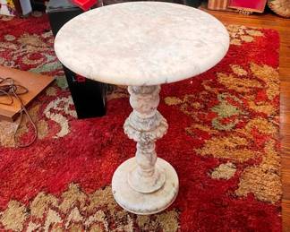 Marble pedestal 